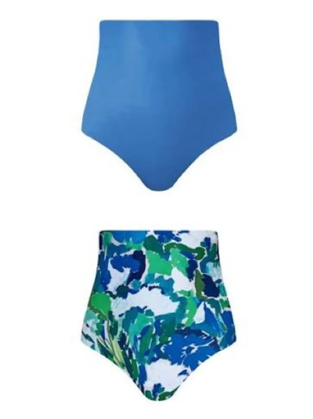 Baiia Reversible Bikini w/ High Waist Bottoms (Sz 14, Monet color way) - Picture 5 of 12